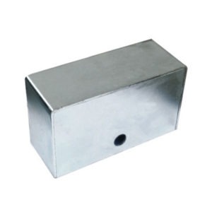 Caja Galvanizada Rueda Porton