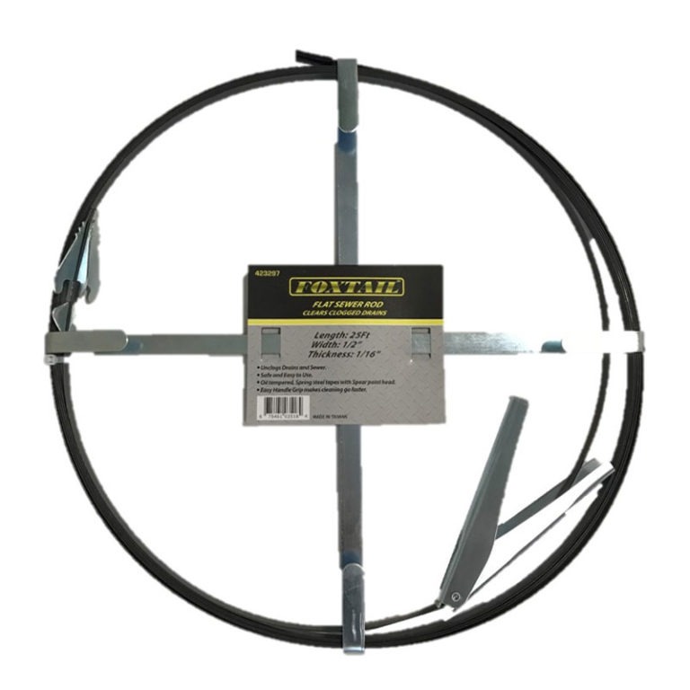 Flat Sewer Rod FOXTAIL®