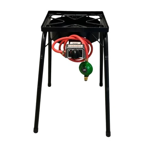 Square base and burner