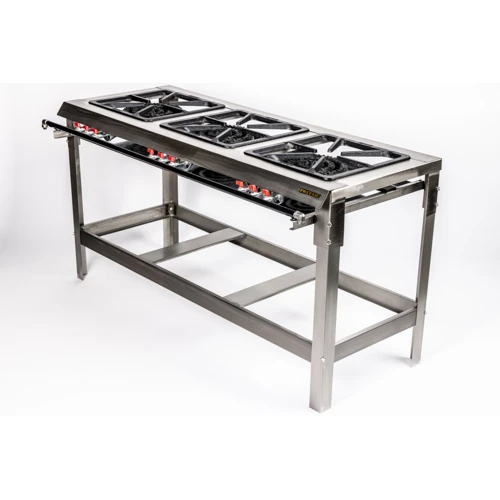 Industrial stove 3 burner 16 SS