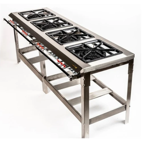 Industrial stove 4 burner 16 SS