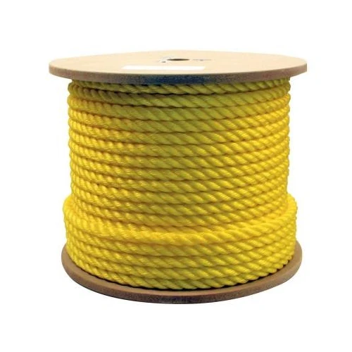 Rope Pp Twisted Yellow
